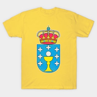 Galicia - Vintage Faded Look Design T-Shirt